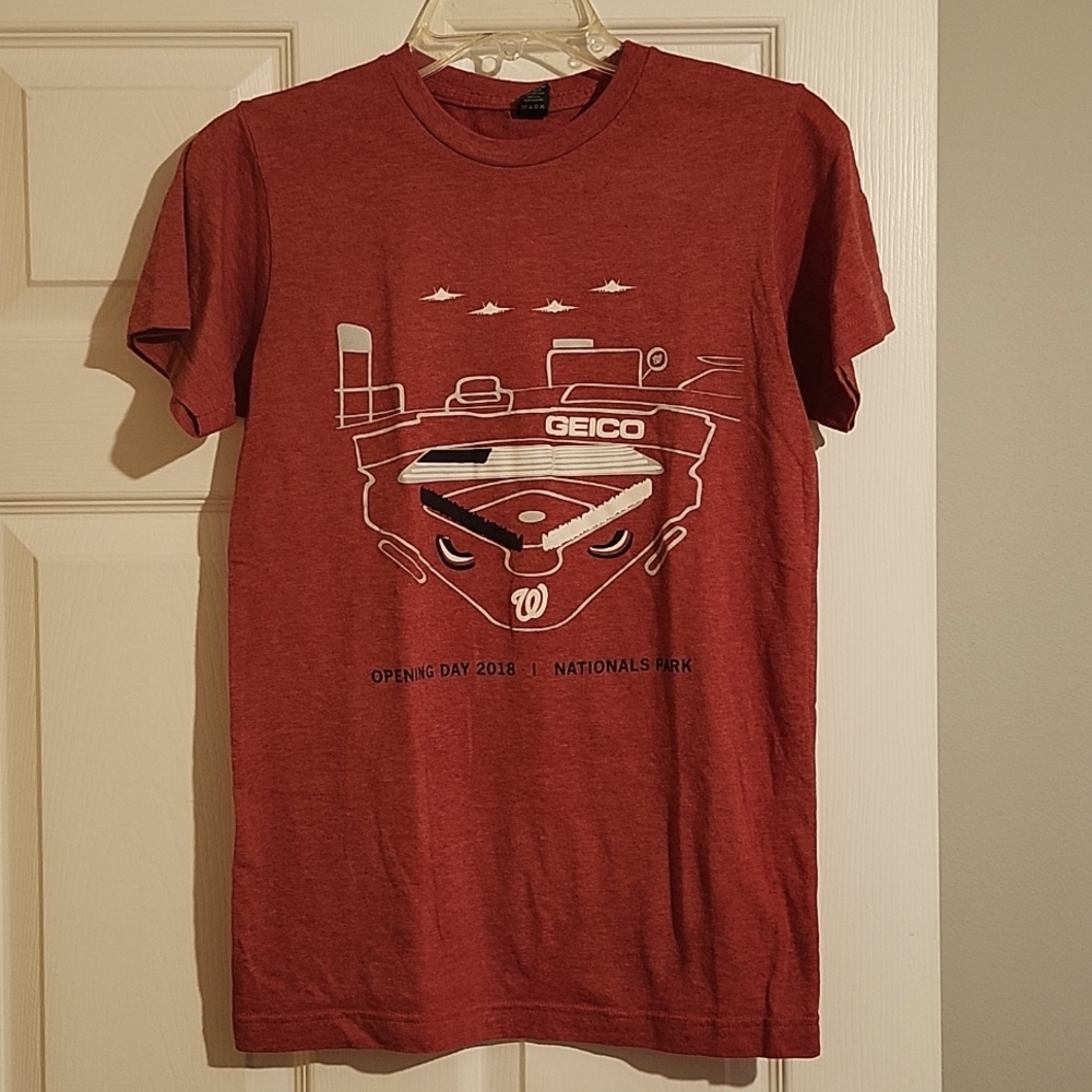 Washington Nationals 2018 Opening Day promo tshirt